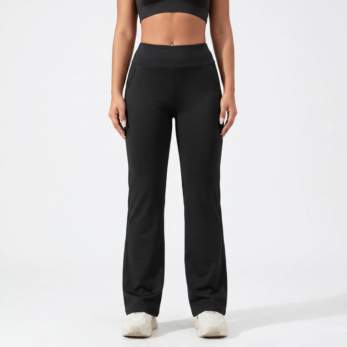 FlexiFit | High-Waisted Flared Yoga Pants