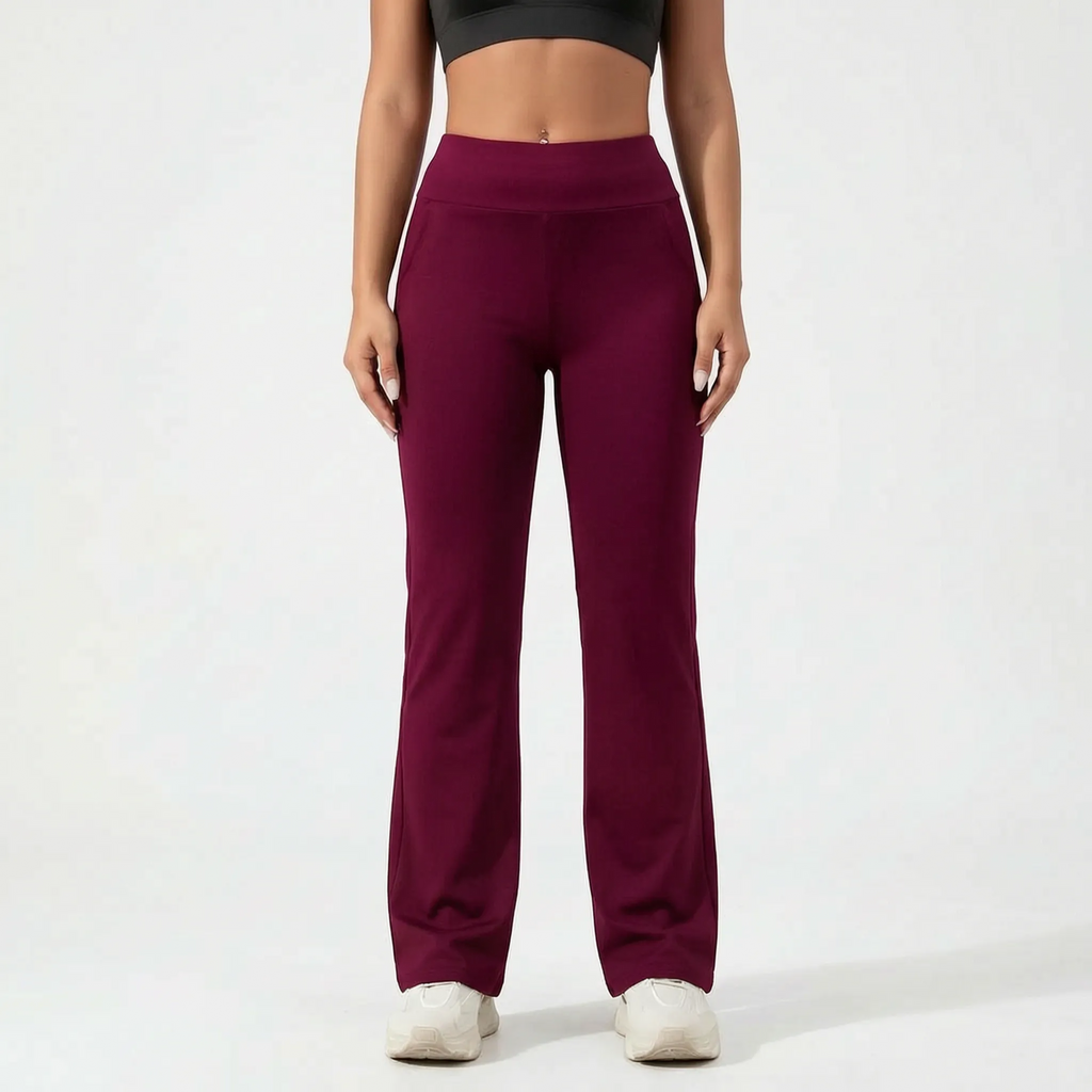 FlexiFit | High-Waisted Flared Yoga Pants