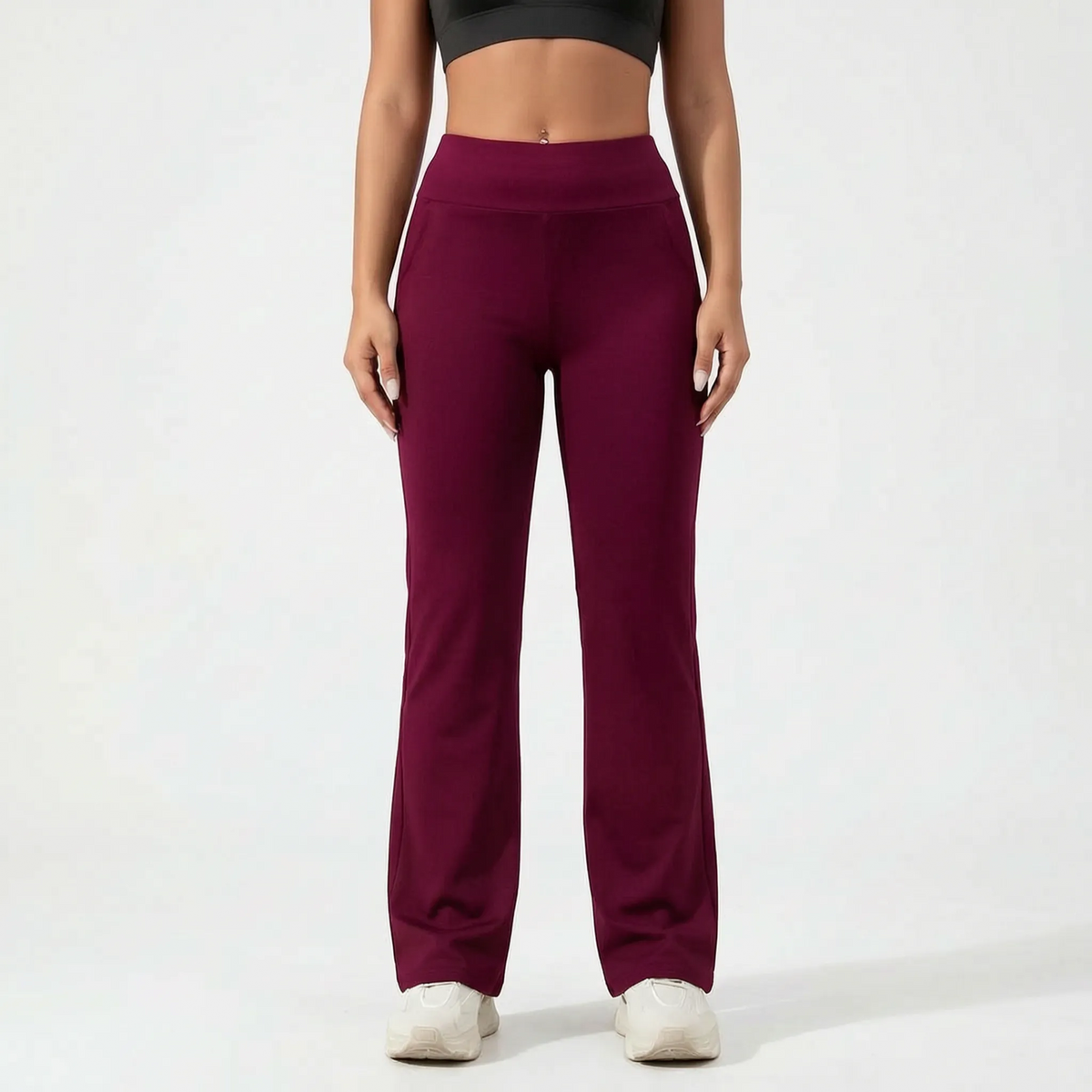 FlexiFit | High-Waisted Flared Yoga Pants