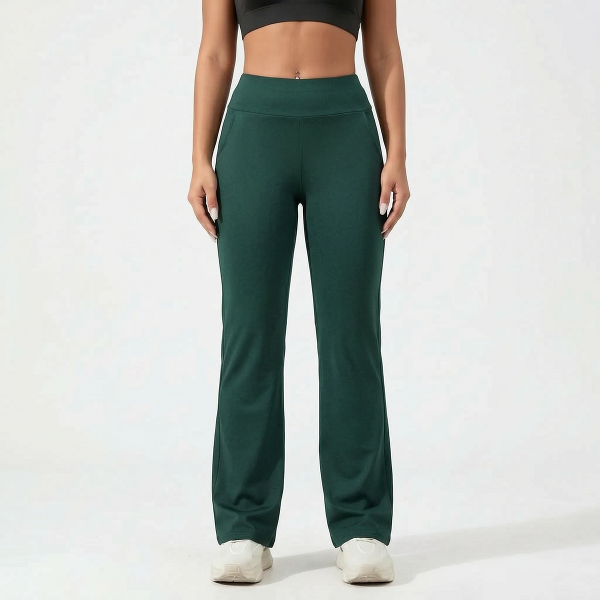 FlexiFit | High-Waisted Flared Yoga Pants