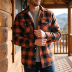 Lumberjacka - Men's Lined Plaid Winter Jacket