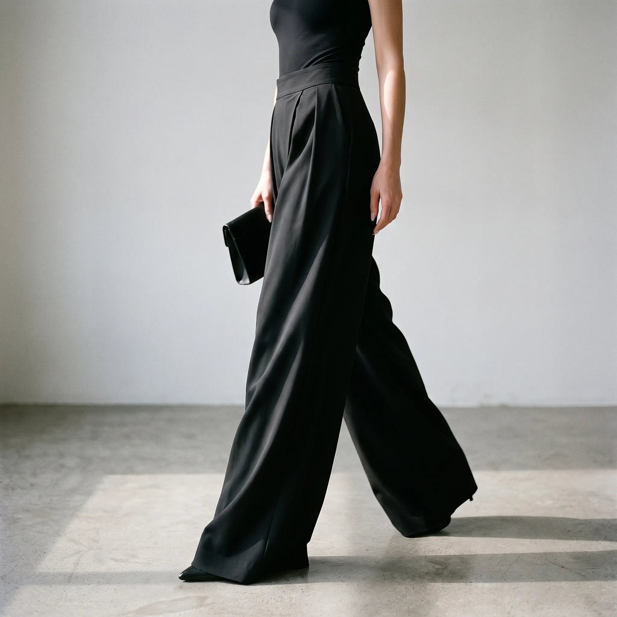 MakaylaPants | High-Waisted Wide Leg Trousers