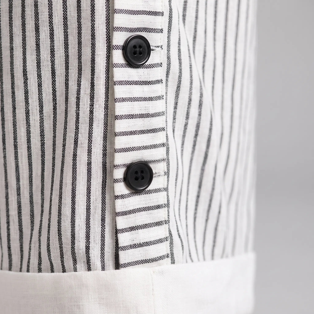 StripeEase | Pull On Striped Trousers