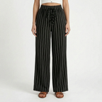 Stripeora | Striped Wide Leg Pants