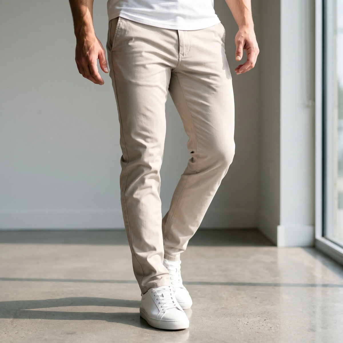 TailorFlex - Men's Slim Fit Chino Pants