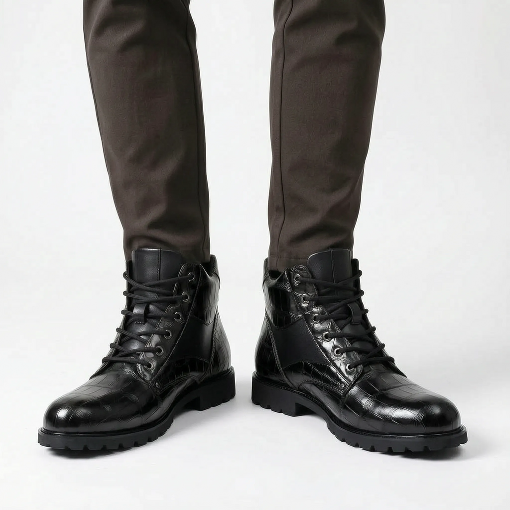 TreadFlex | Men's Lace-Up Orthopedic Boots