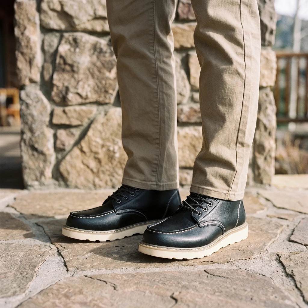 Treadon | Classic Moc Toe Boots