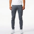UrbaneTrek - Skinny-Fit Men's Cargo Pants