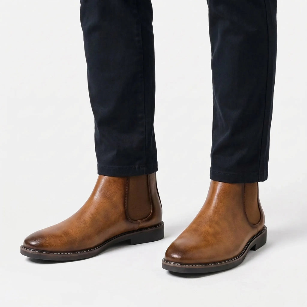 VanguardBoot | Classic Slip-On Ankle Chelsea Boots