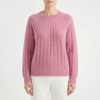 Vellate | Classic Ribbed Crewneck Knit Sweater