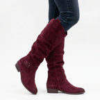 WestStride | Tall Western-Inspired Low-Heel Cowboy Boots