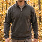 ZipFleece - Men's Textured Fleece Pullover