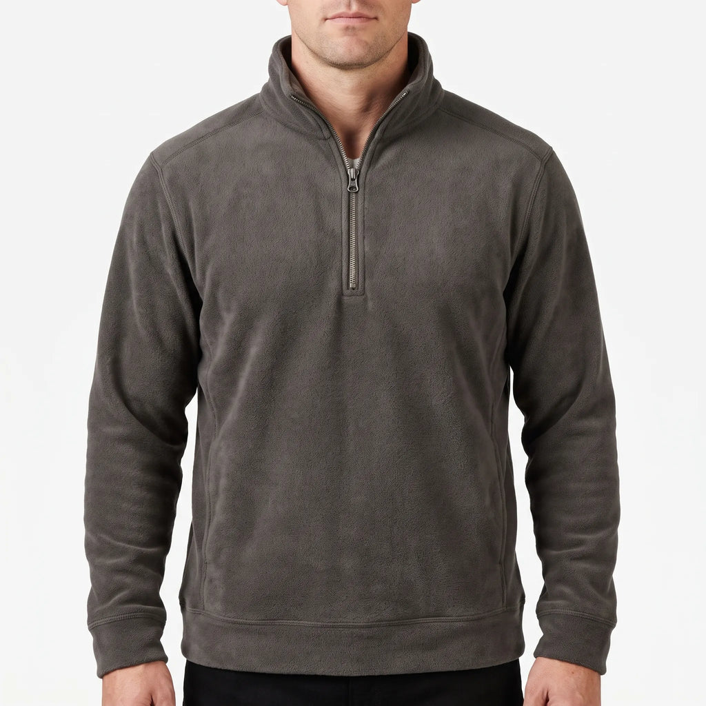 ZipFleece - Men's Textured Fleece Pullover