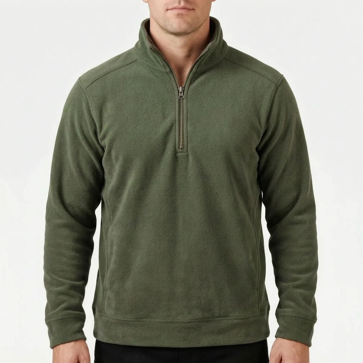 ZipFleece - Men's Textured Fleece Pullover