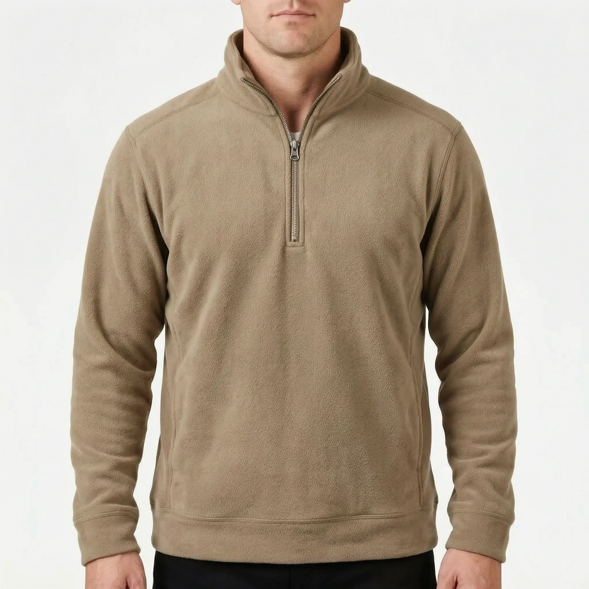 ZipFleece - Men's Textured Fleece Pullover