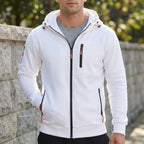 ZipKnit - Casual Full-Zip Men's Hoodie