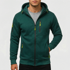 ZipKnit - Casual Full-Zip Men's Hoodie