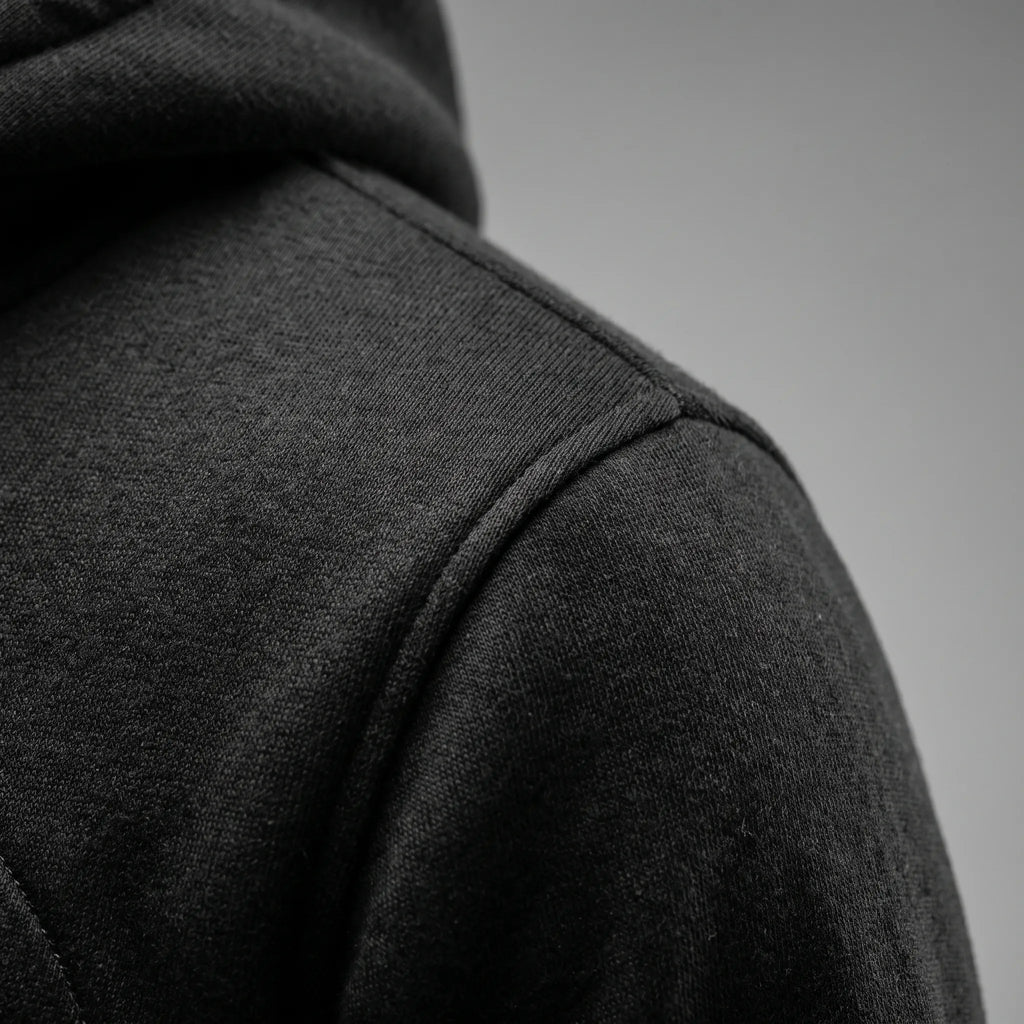 ZipKnit - Casual Full-Zip Men's Hoodie